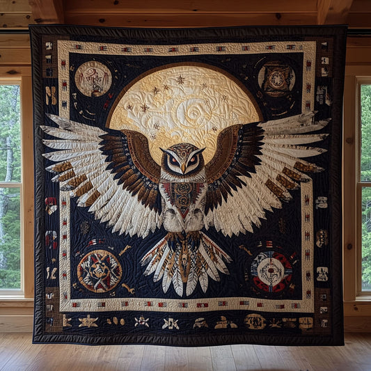 Moonlit Owl CW0907025CL Quilt