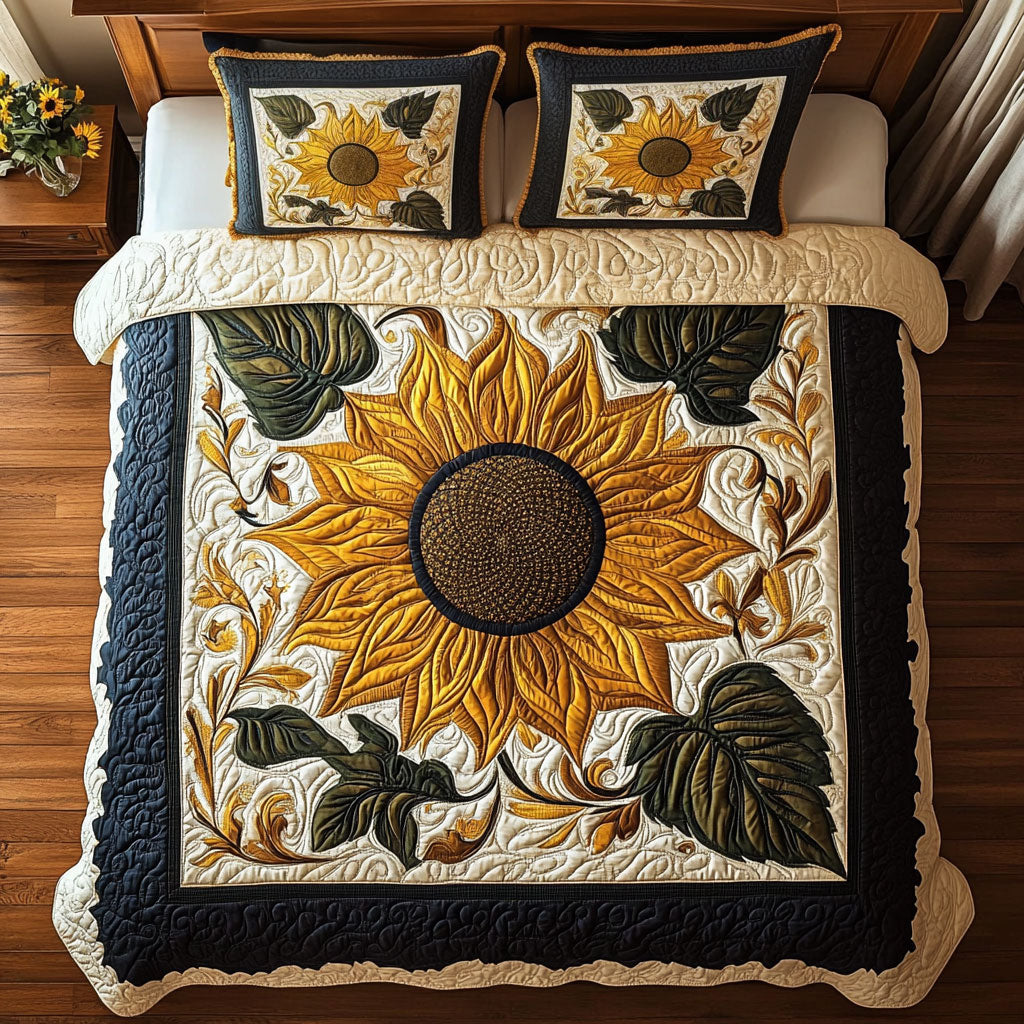 Heirloom Sunflower Elegance WY0807030CL Duvet Cover Set