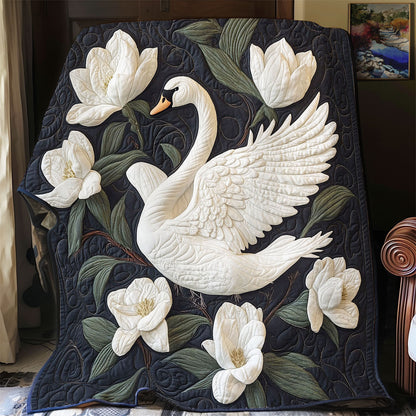 Magnolia And Swan WY2403043CL Quilt
