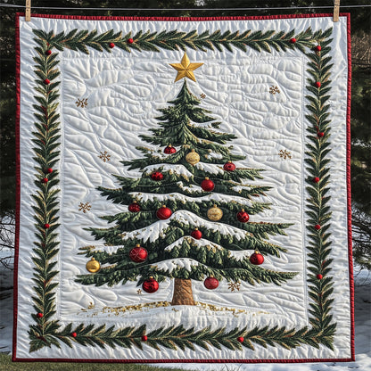 Single Christmas Tree LT2509016CL Quilt