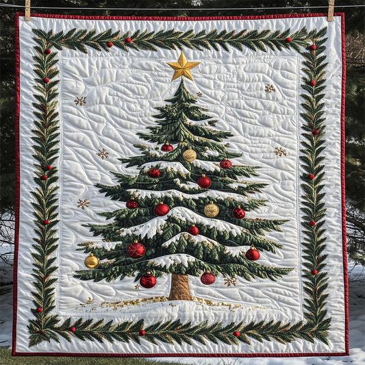 Single Christmas Tree LT2509016CL Quilt