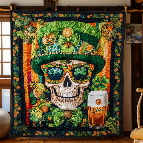 Irish Skull WN0701050CL Quilt