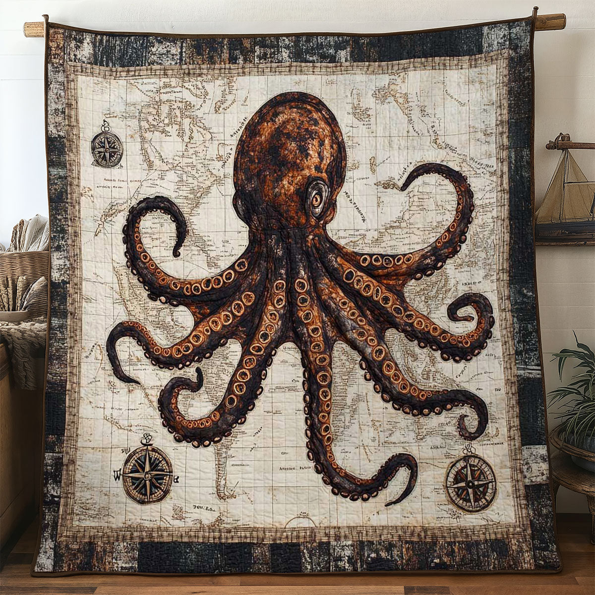 Enchanted Octopus WN0905009CL Quilt