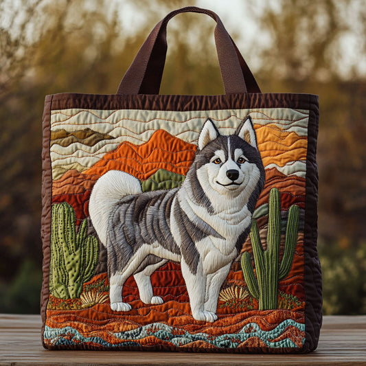 Sunset Tail CP2709012CL Quilted Tote Bag
