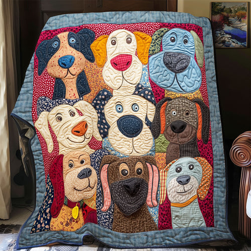 Funny Dog WX0601015CL Quilt