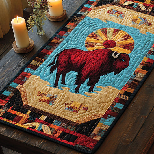 Sacred Hooves CM2205039CL Quilted Table Runner