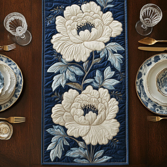 Twilight Floral Symphony CP2905015CL Quilted Table Runner