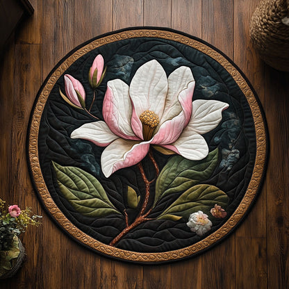 Magnolia Embrace CM0306035CL Quilted Round Mat