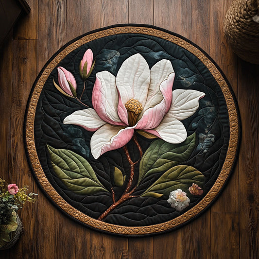 Magnolia Embrace CM0306035CL Quilted Round Mat