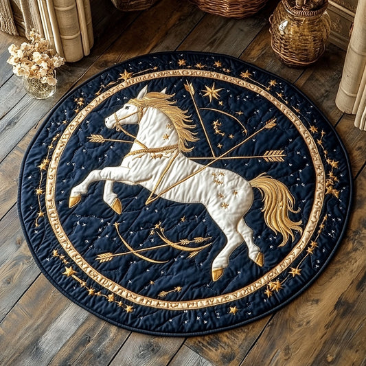 Astral Gallop CP1707032CL Quilted Round Mat