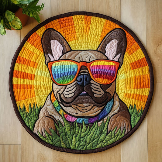 Cool Bulldog CW0506011CL Quilted Round Mat