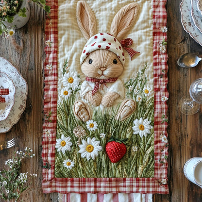 Rustic Bunny WN1807084CL Quilted Table Runner