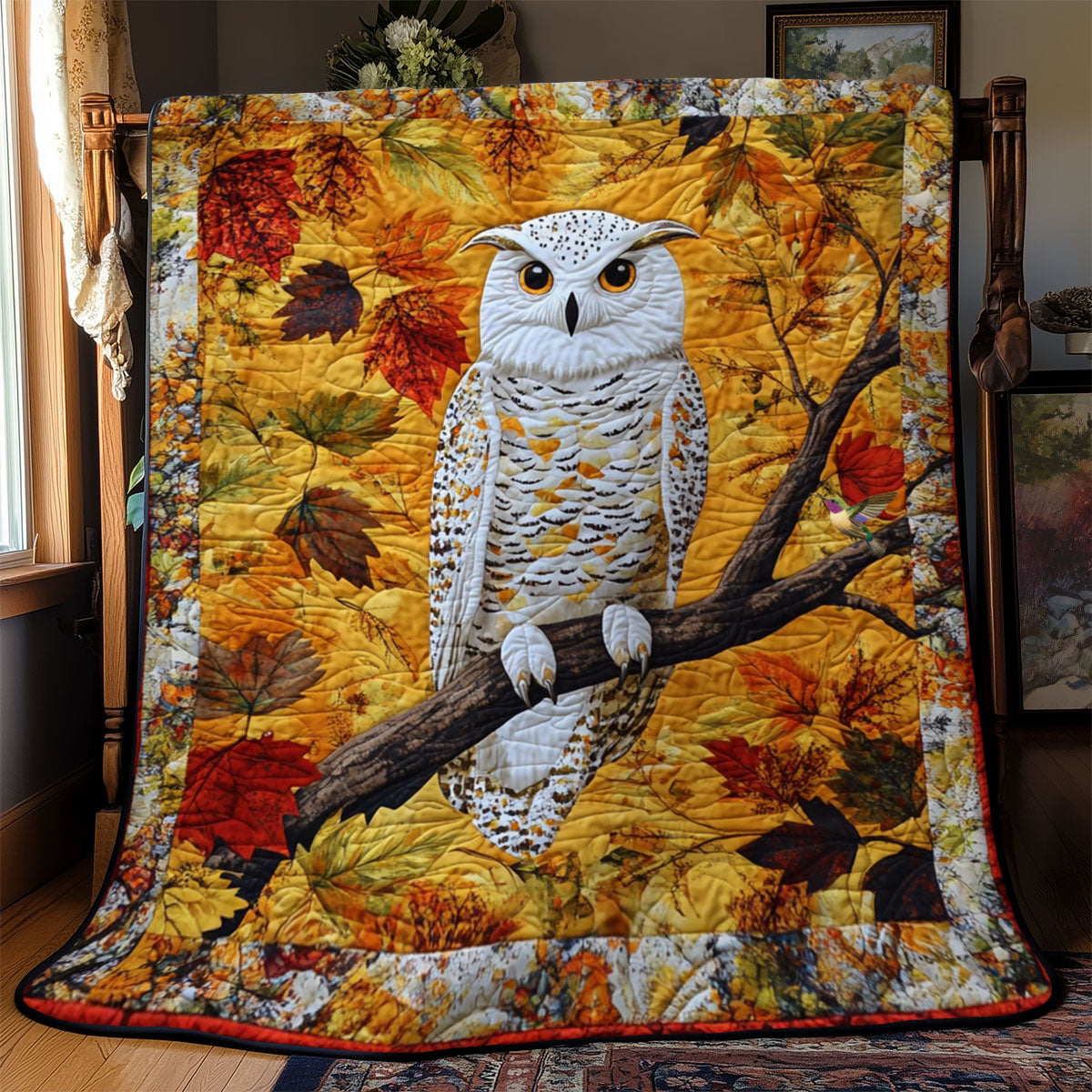 White Owl Autumn YR1510010CL Quilt