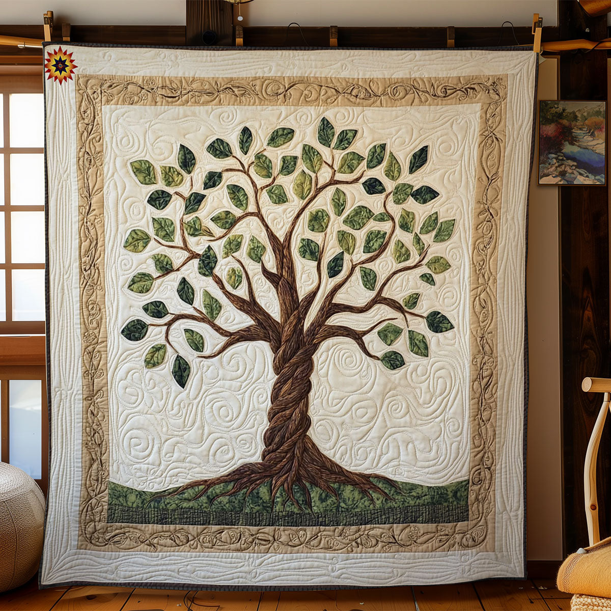 Tree Of Life WY2312068CL Quilt