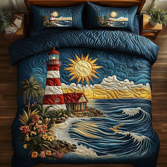 Coastal Beacon Sunrise WX0507009CL Duvet Cover Set