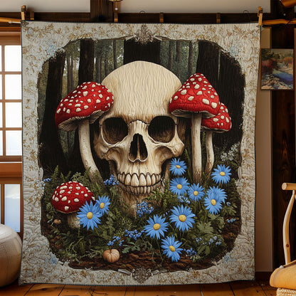 Skull Of The Toadstool WN1607042CL Quilt