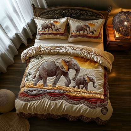 Mother Elephant Love WN0910049CL Duvet Cover Set