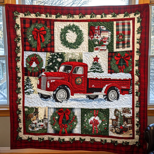 Christmas Car WJ1810008CL Quilt