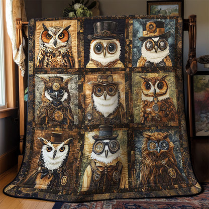 Steampunk Owl WN2612029CL Quilt