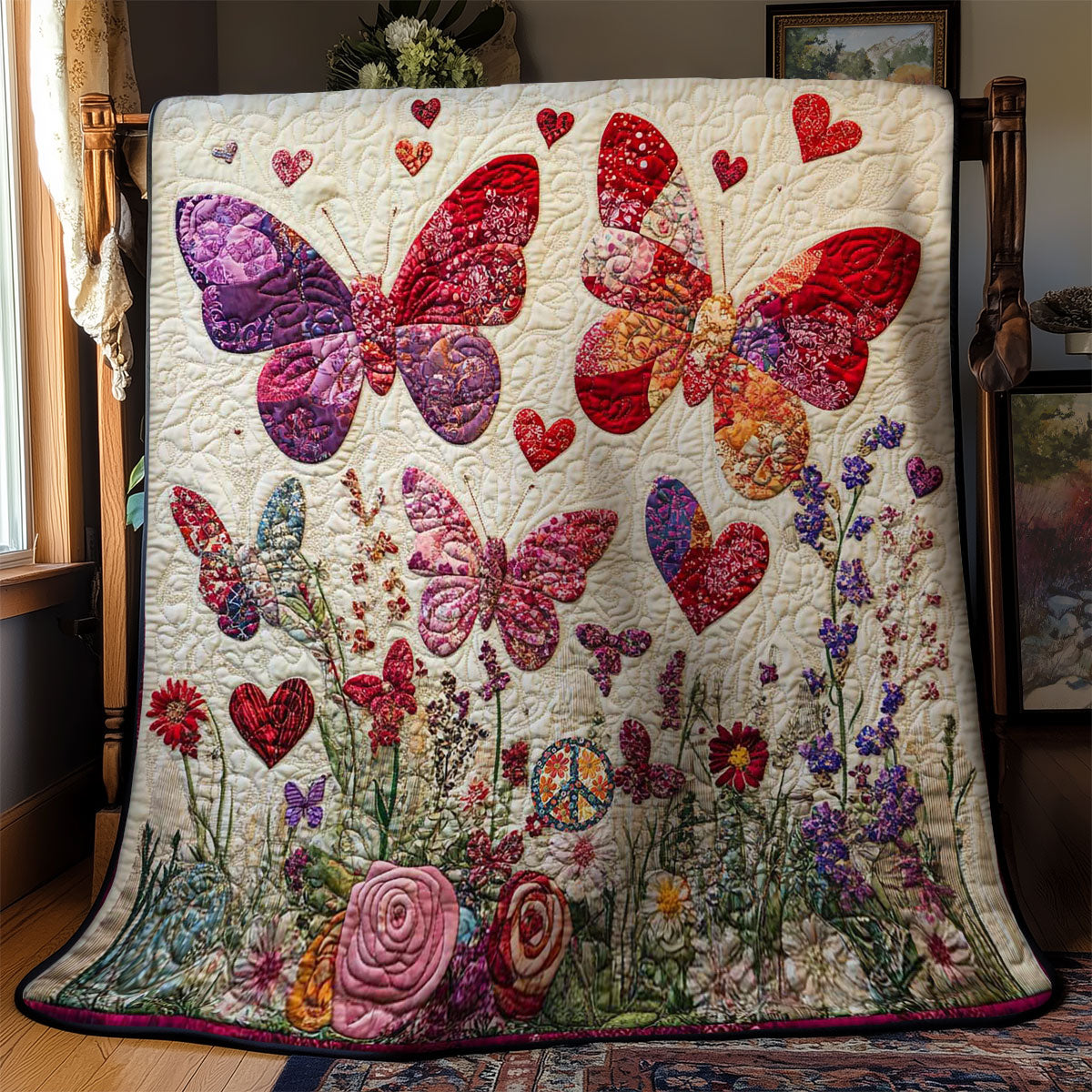 Flutter And Bloom WN0712004CL Quilt