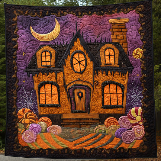 Haunted Candy House LT1809027CL Quilt