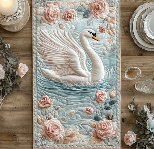 Royal Swan CW0805022CL Quilted Table Runner