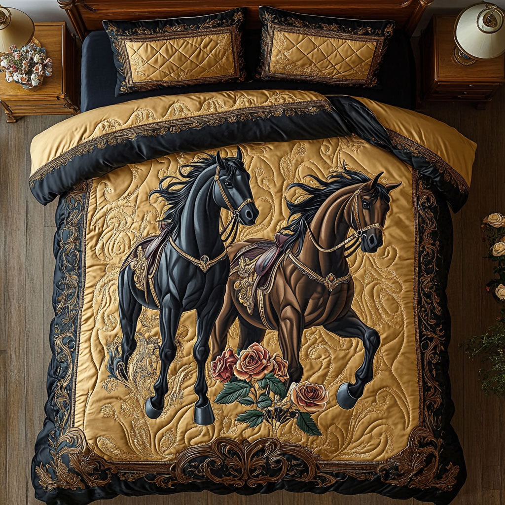 Majestic Horse Elegance WX1906022CL Duvet Cover Set