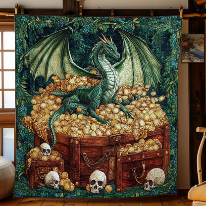 Dragon And Treasure WY0801019CL Quilt