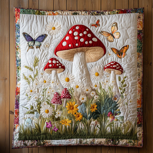 Mushroom Forest CW1107034CL Quilt