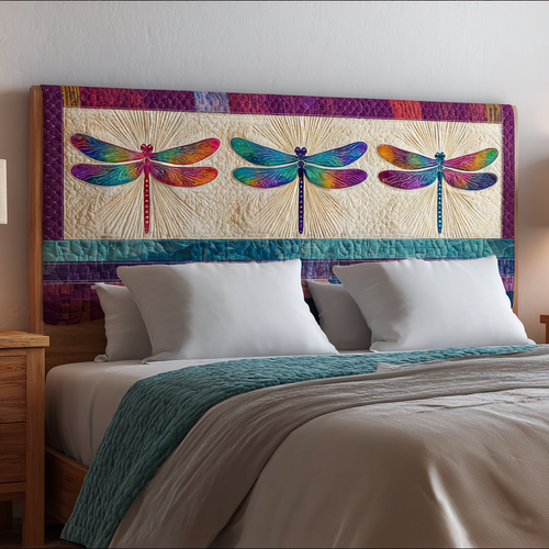 Dragonfly XR2512023CL Quilted Headboard Slipcover