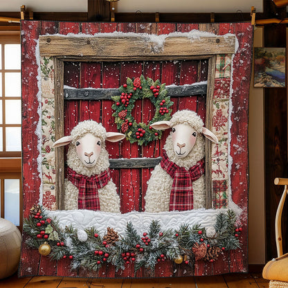 Cheerful Sheep WN1711003CL Quilt