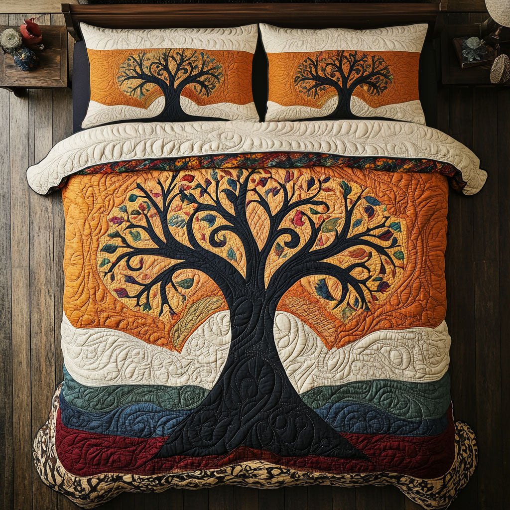 Earthy Tree WY0708048CL Duvet Cover Set