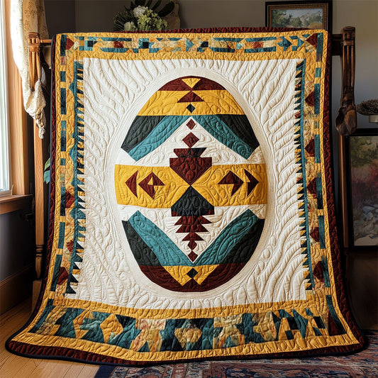Easster Egg Tribal WX0403070CL Quilt