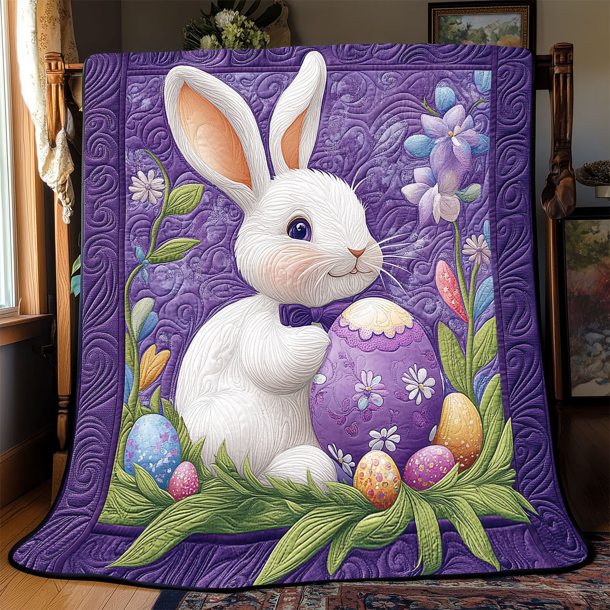 Easter Day Bunny WX1703020CL Quilt