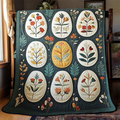 Easter Egg Flower WX0403073CL Quilt