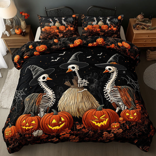 Midnight Geese WN0809069CL Duvet Cover Set
