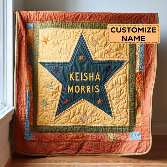 Twilight Trails CP1807048CL Personalized Baby Quilt