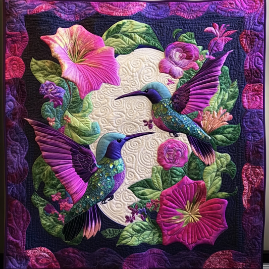 Hummingbird Symphony YR1101036CL Quilt