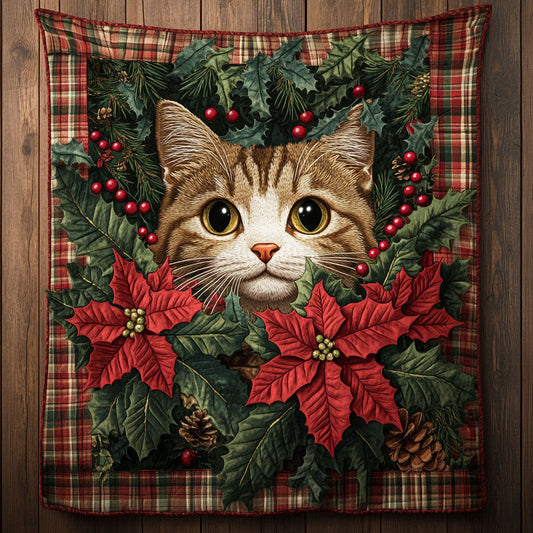 Cat Christmas Joy WN0811012CL Quilt