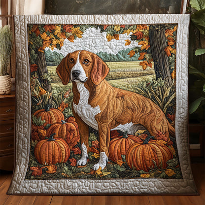 Pumpkin Dog WX0805027CL Quilt