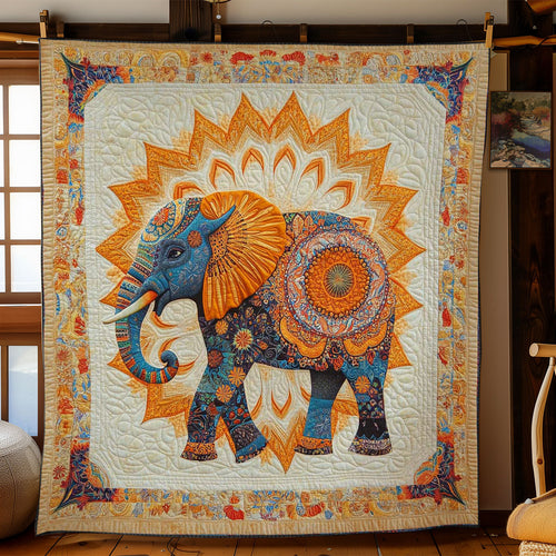 Ornate Elephant WN2201035CL Quilt