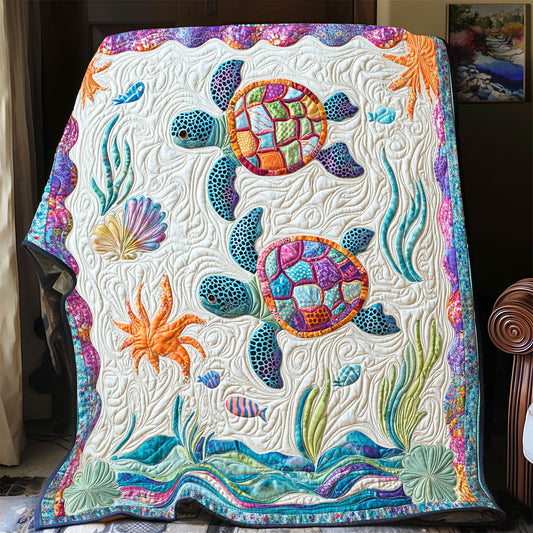 Ceramic Turtle CQ1606006CL Quilt