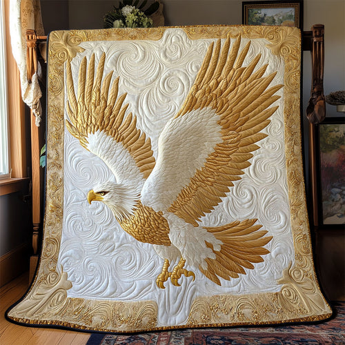 Fierce White Eagle WJ3012012CL Quilt