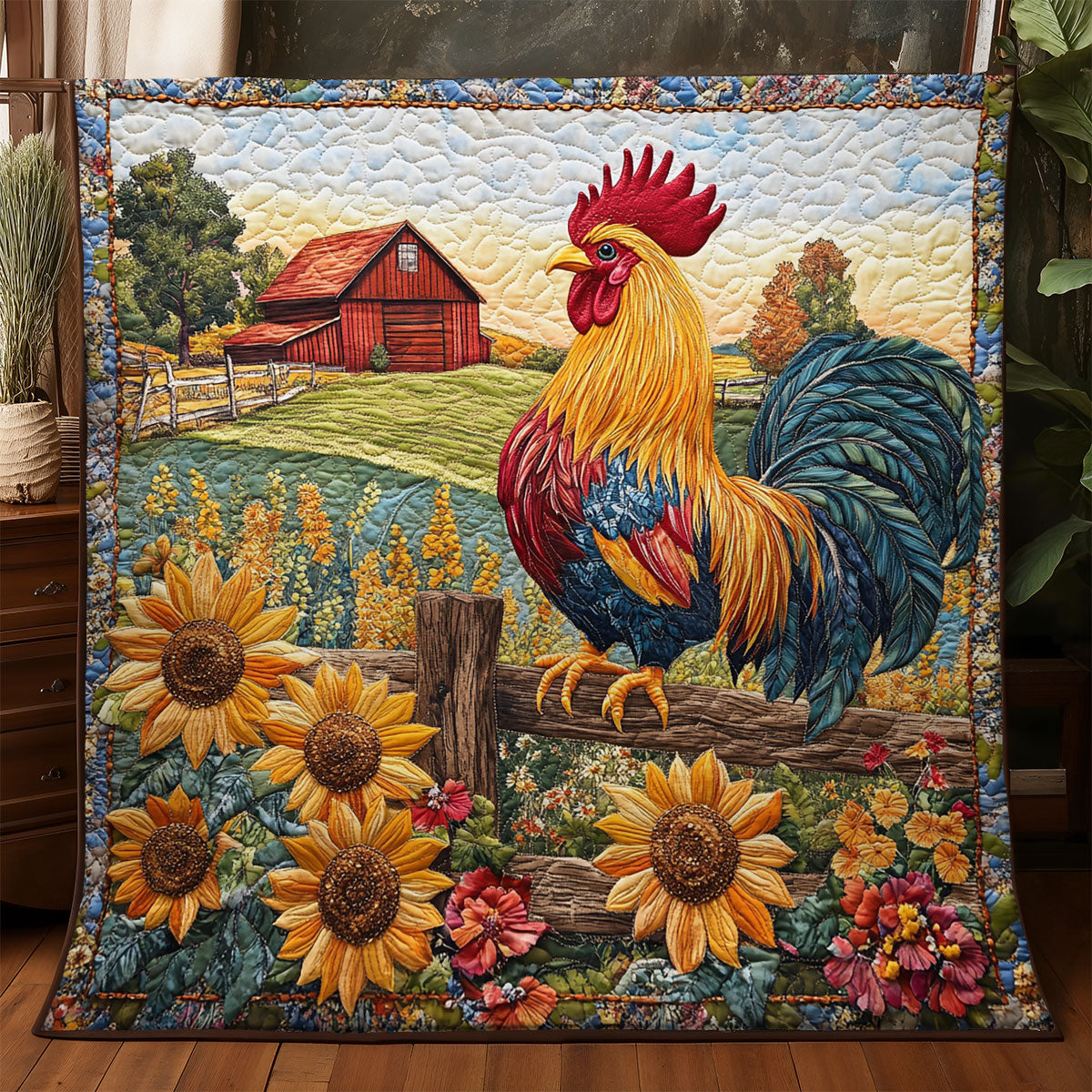 Sunflower Tiger WX0805037CL Quilt