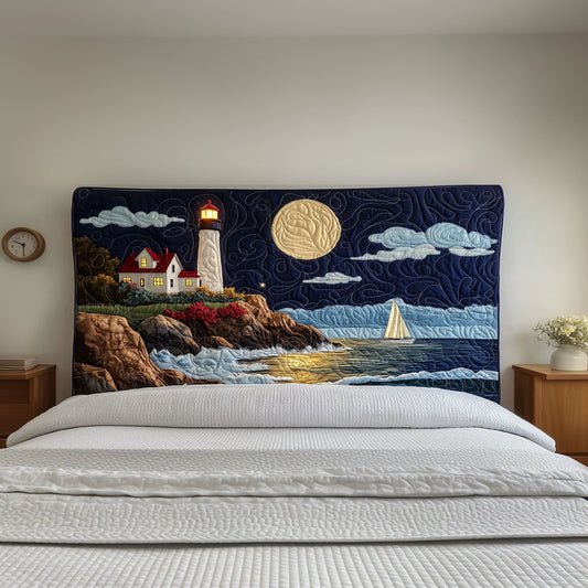 Night Lighthouse QA3112003CL Quilted Headboard Slipcover