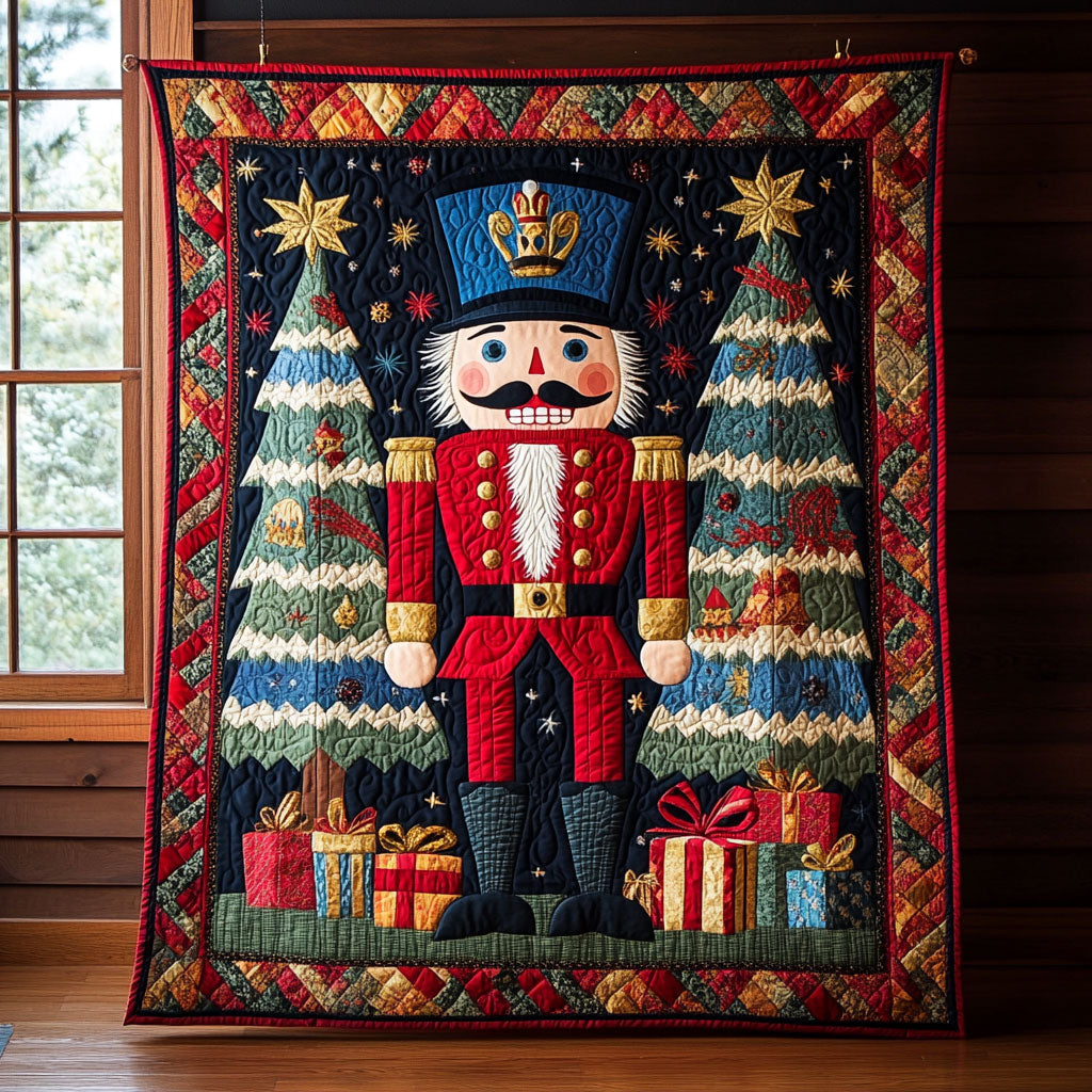 Nutcracker Present CW2208057CL Quilt