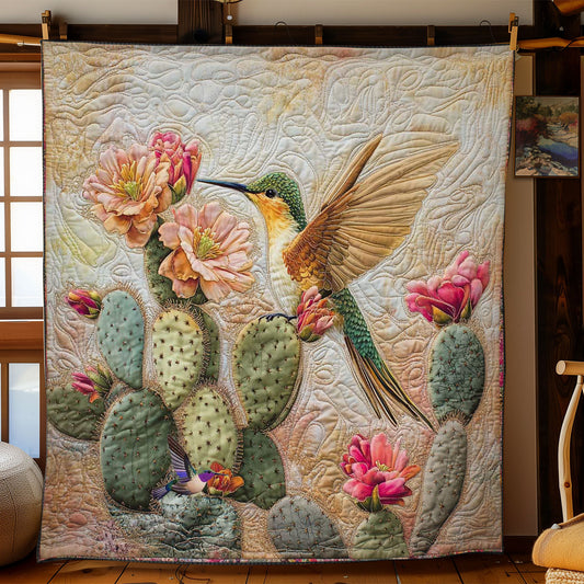 Cactus Hummingbird WN2311076CL Quilt