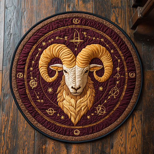 Aries CP1607058CL Quilted Round Mat