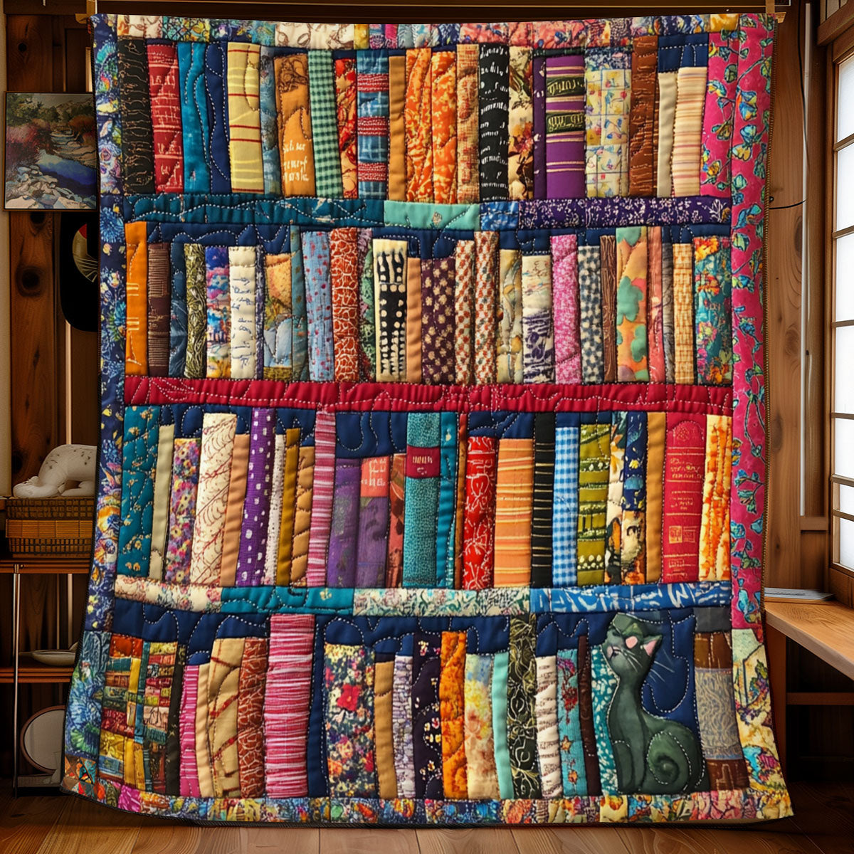 Book Lover YR1210002CL Quilt