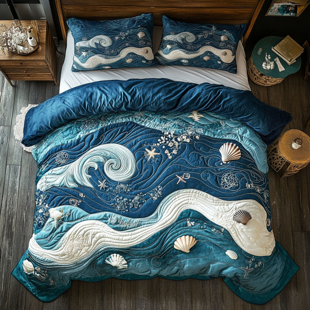 Ocean WY1402021CL Duvet Cover Set
